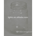 240ml transparent glass jars with wood lid